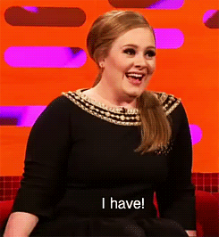 When You're Acting a Little Too Excited to See Someone and They Ask If You've Been Drinking