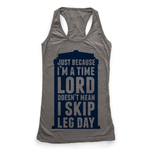 Time Lord Leg Day Tank