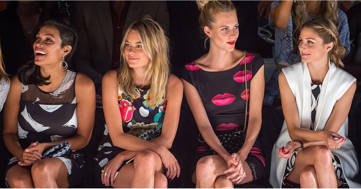 Celebrities Front Row At New York Fashion Week Spring 2015 Popsugar Fashion