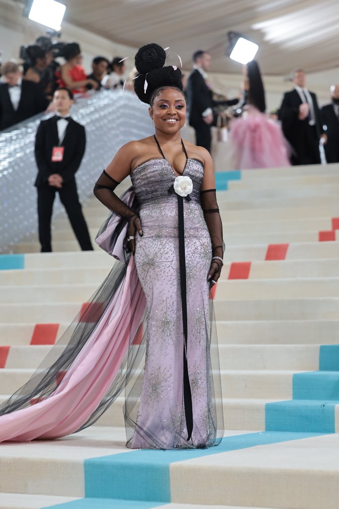 Quinta Brunson at the 2023 Met Gala Met Gala 2023 Red Carpet Fashion