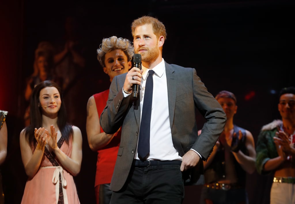 Prince Harry at Bat Out of Hell Gala Performance 2018