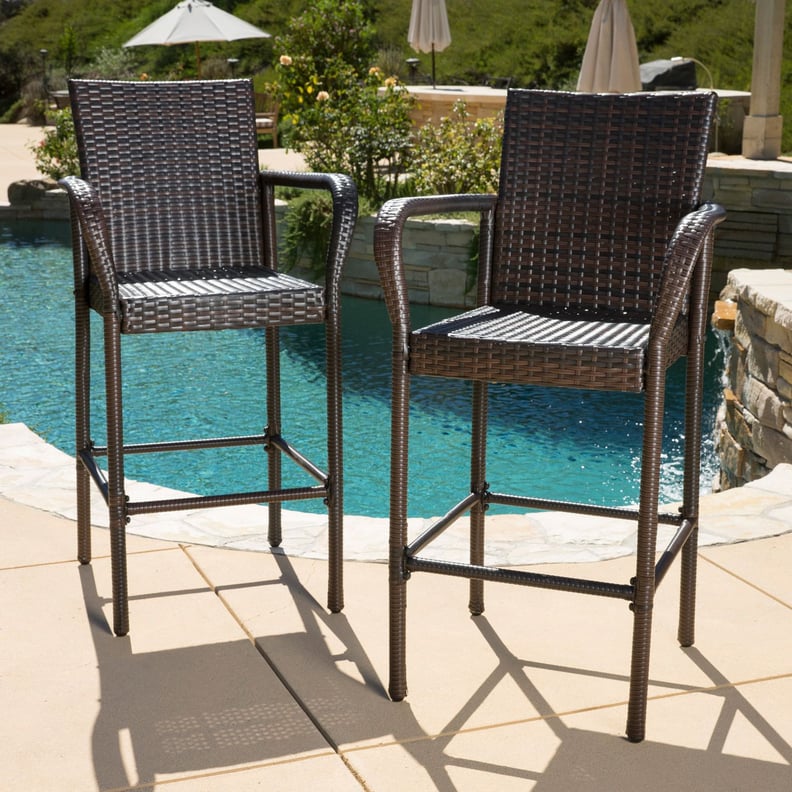 Delson Brown Barstool Set