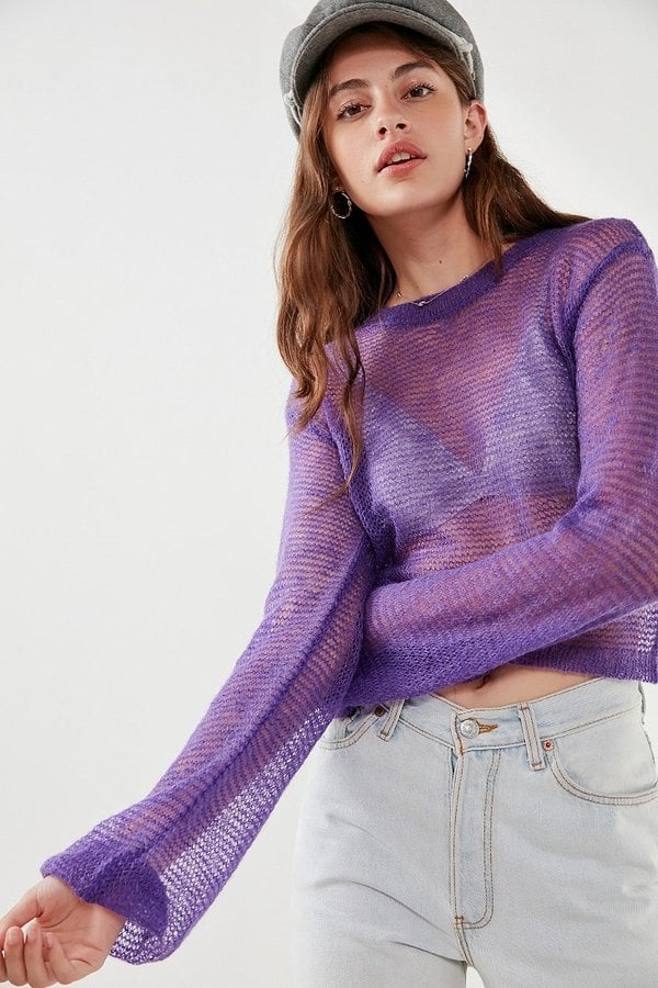 Kimchi & Blue Kimchi Blue Sunny Sheer Pullover Sweater