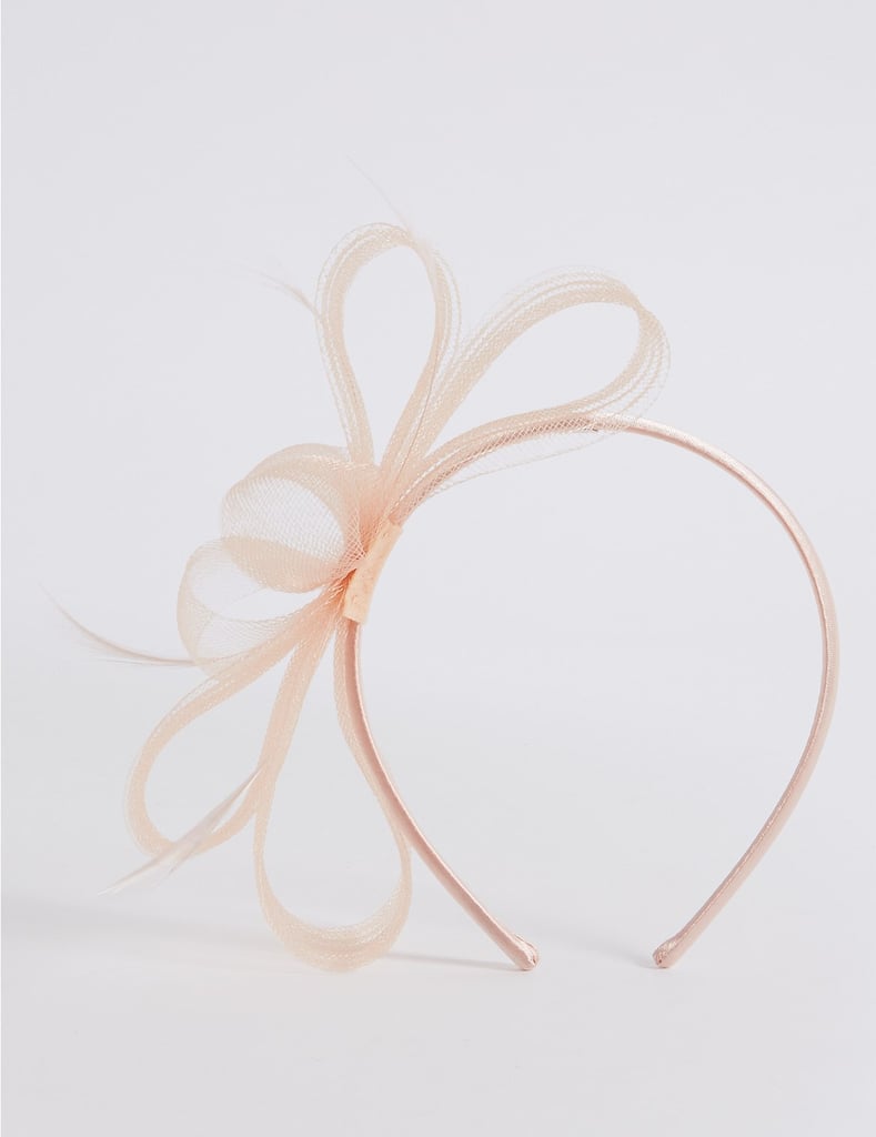 M\u0026S Collection Textured Fascinator Bow 