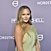 Chrissy Teigen Shows Her Baby Bump in Gigi C Cutout Swimsuit