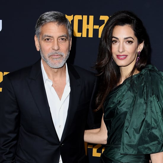 George and Amal Clooney at Catch-22 Premiere
