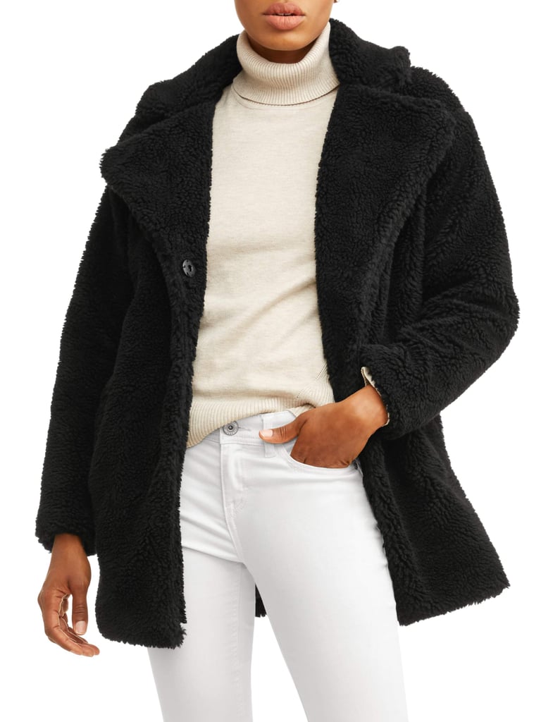 Jason Maxwell Oversize Sherpa Jacket