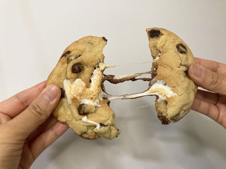 tiktok smores cookies recipe: final product
