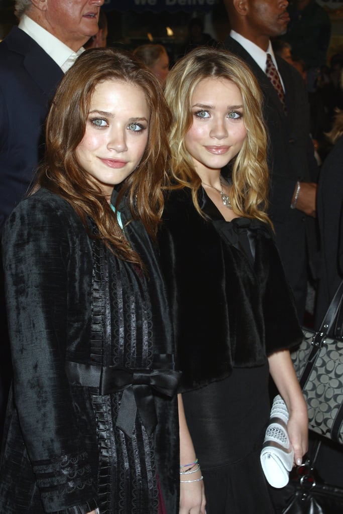 At The Last Samurai's premiere in 2003, Mary-Kate showed off a brunette mane, while Ashley went for blond.