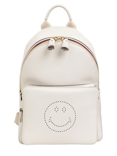 Anya Hindmarch Smiley Sporty Stripes Mini Backpack ($1,450) | Bella ...
