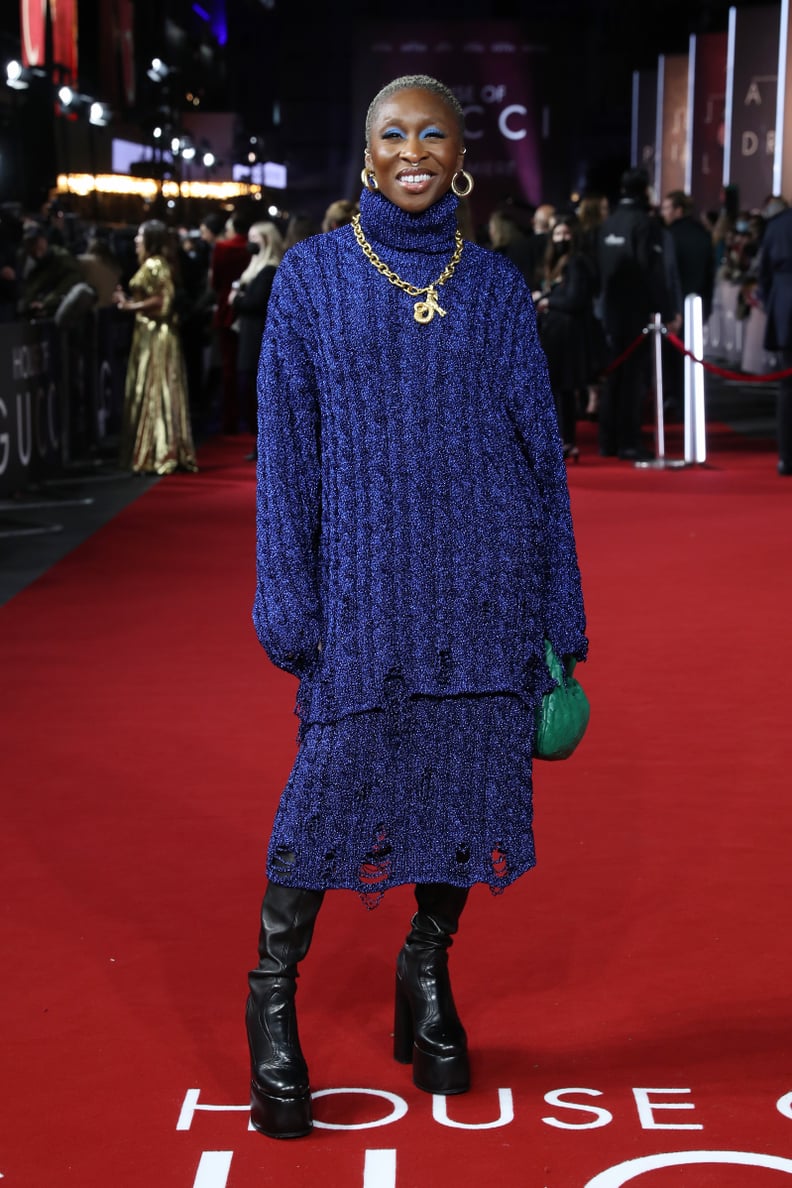 Cynthia Erivo at the House of Gucci Premiere in London