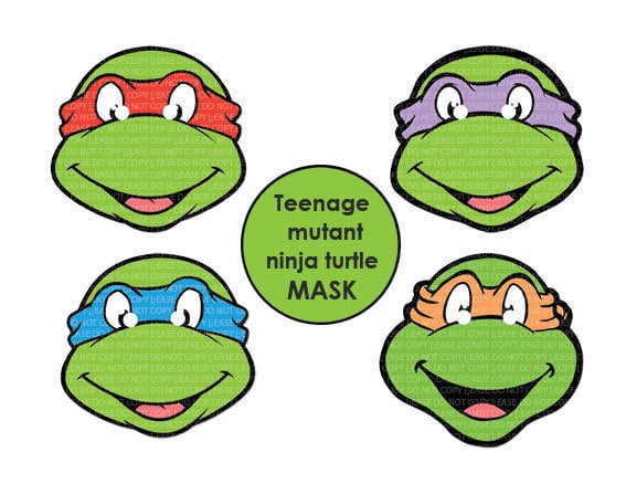 Who wouldn't want the Teenage Mutant Ninja Turtles at their wedding? These printable masks ($4) make your childhood dreams come true.