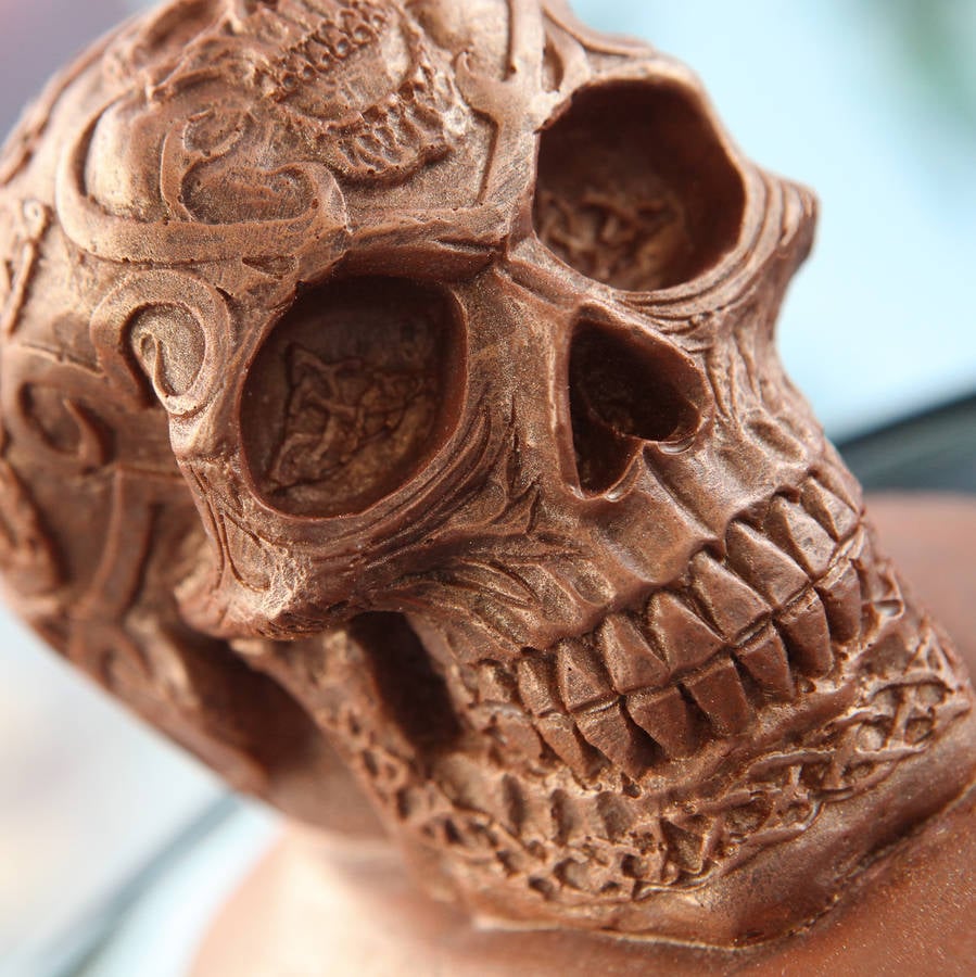 Cocoa-Cabana Chocolate Skull