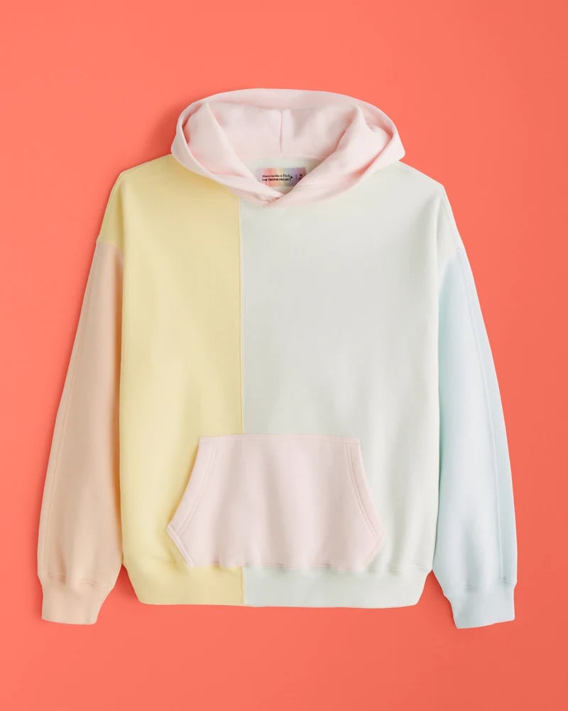 Abercrombie rainbow hoodie sales
