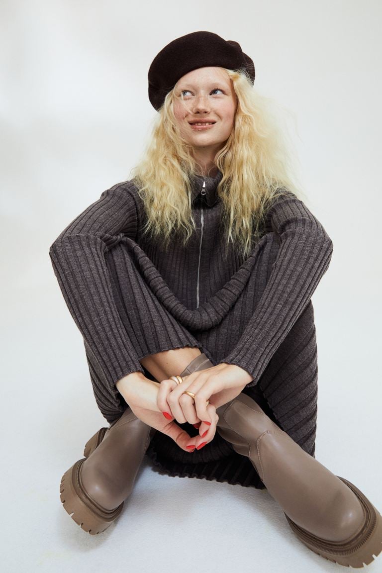 H&m outlet flat boots