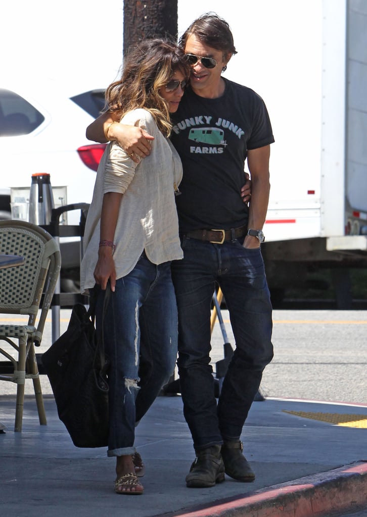 Halle Berry and Olivier Martinez at Breakfast in LA