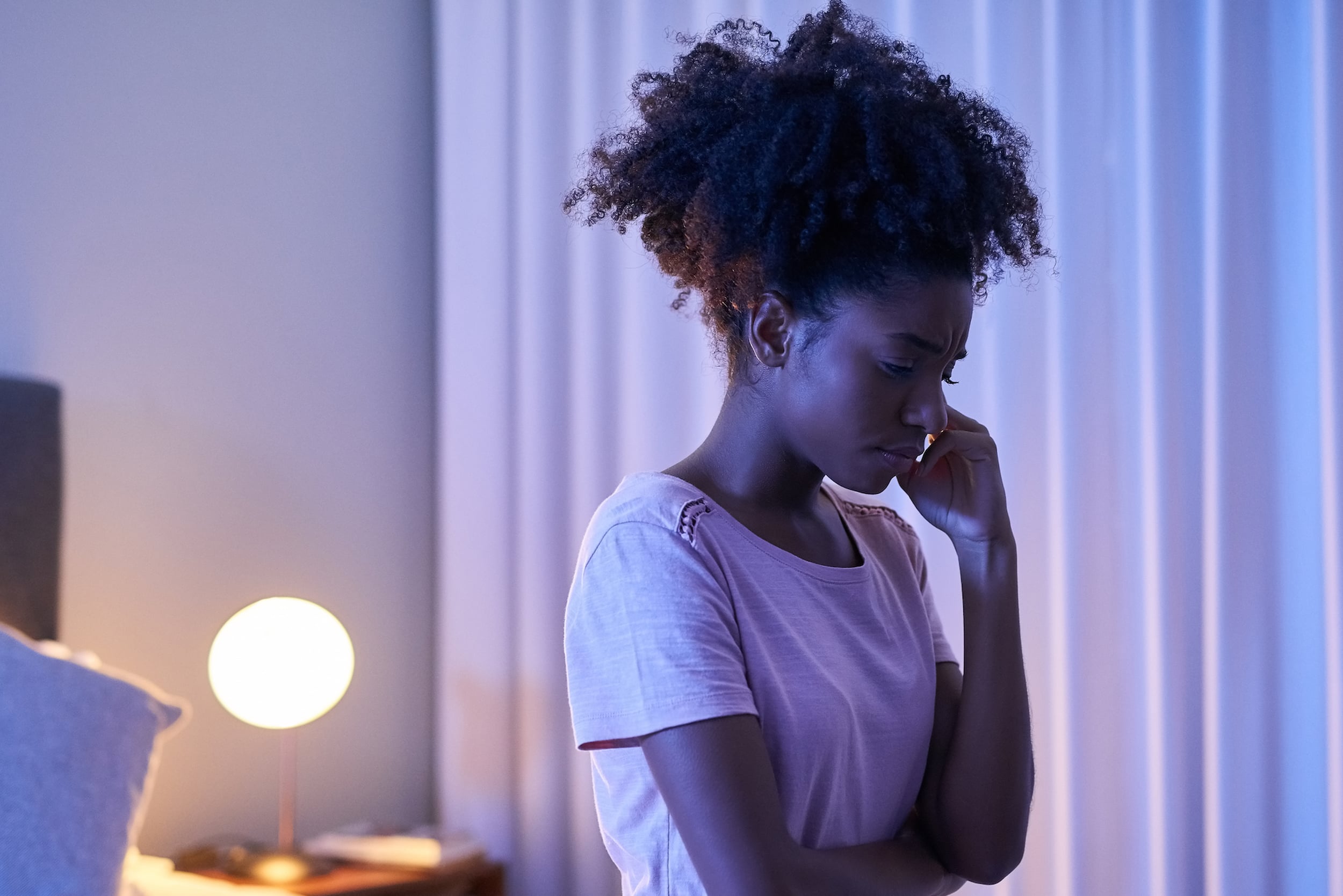 Why It’s So Hard to Fall Asleep After Waking Up With Anxiety POPSUGAR Fitness