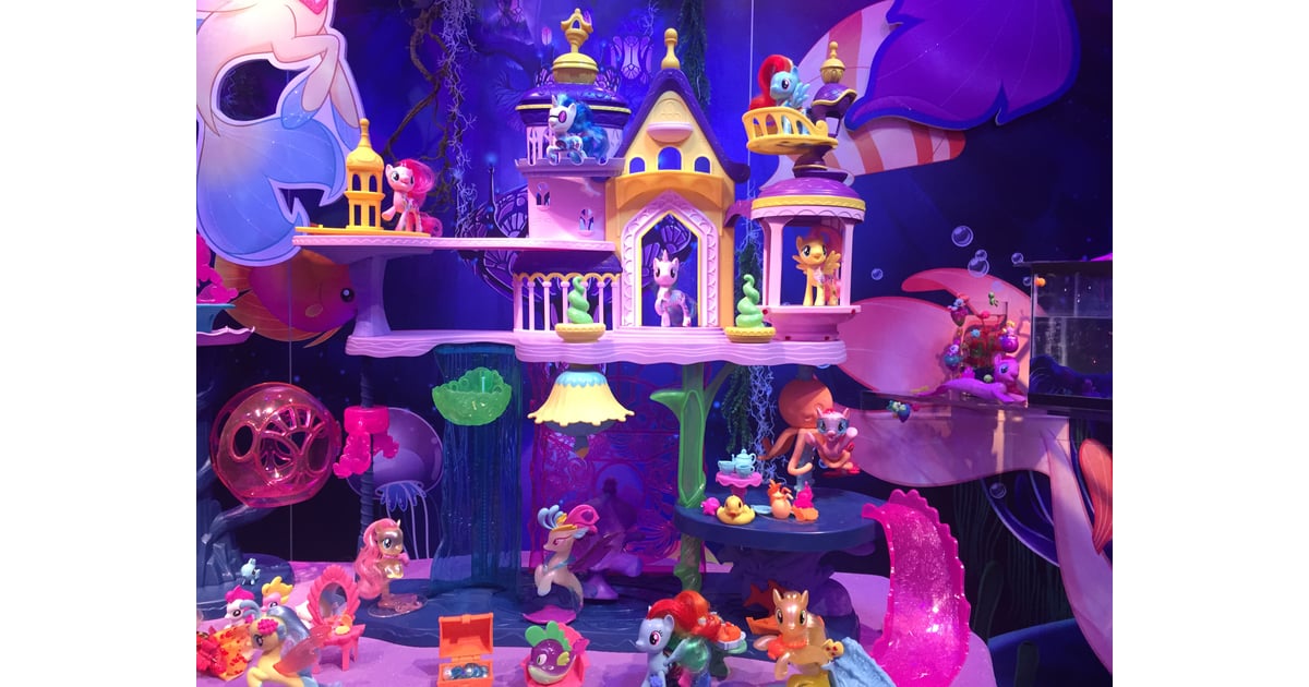 my little pony canterlot and seaquestria castle