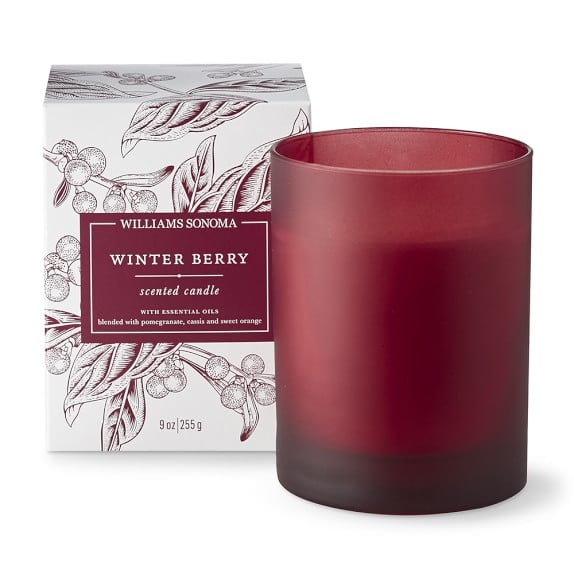 Williams Sonoma Winter Berry Candle Best Christmas Candles POPSUGAR
