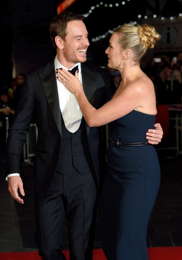 Kate Winslet Michael Fassbender Steve Jobs London Red Carpet POPSUGAR
