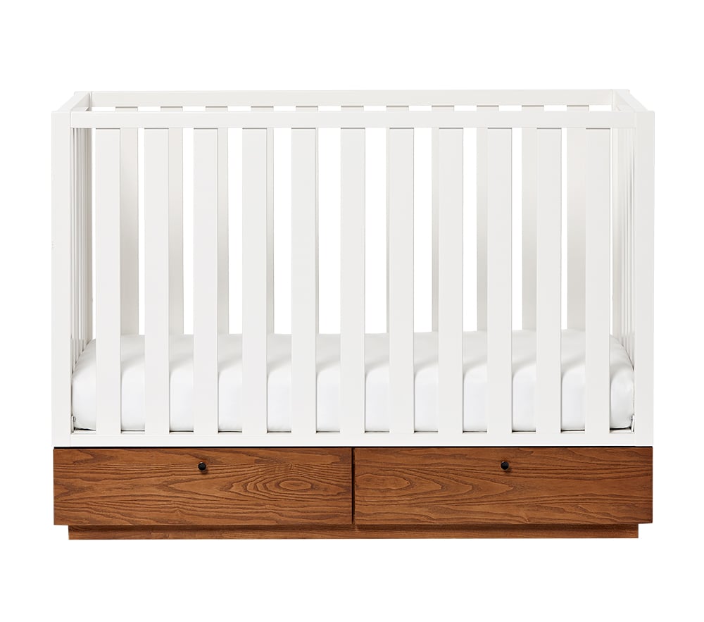 Modern Convertible Storage Crib