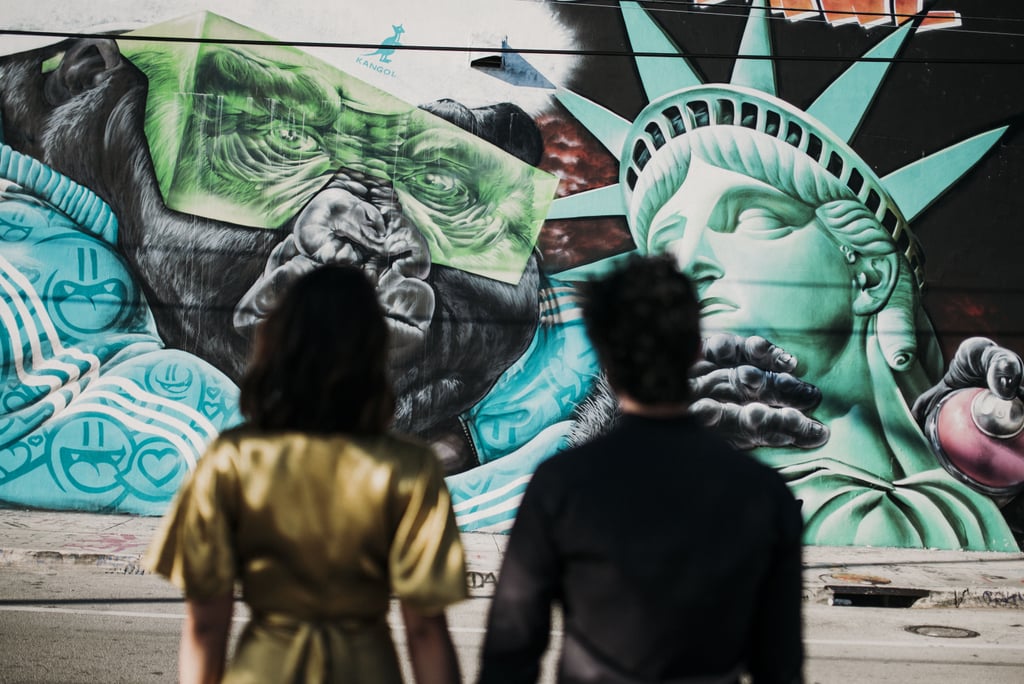 Engagement Photos at Wynwood Walls