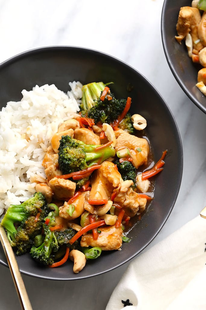 Meal Prep Honey Ginger Chicken Stir Fry