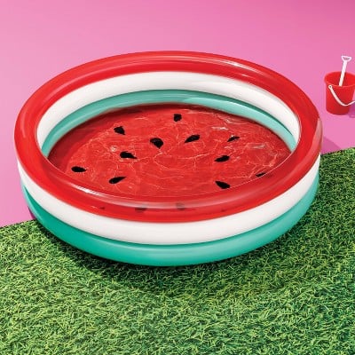 Sun Squad 3 Ring Pool Watermelon