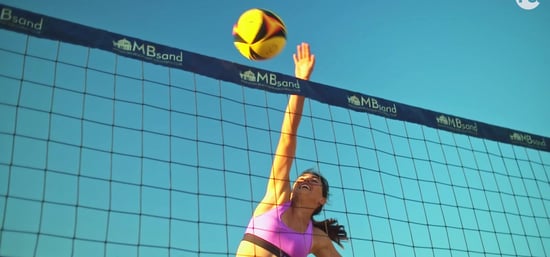 Professional Beach Volleyball Player Zana Muno