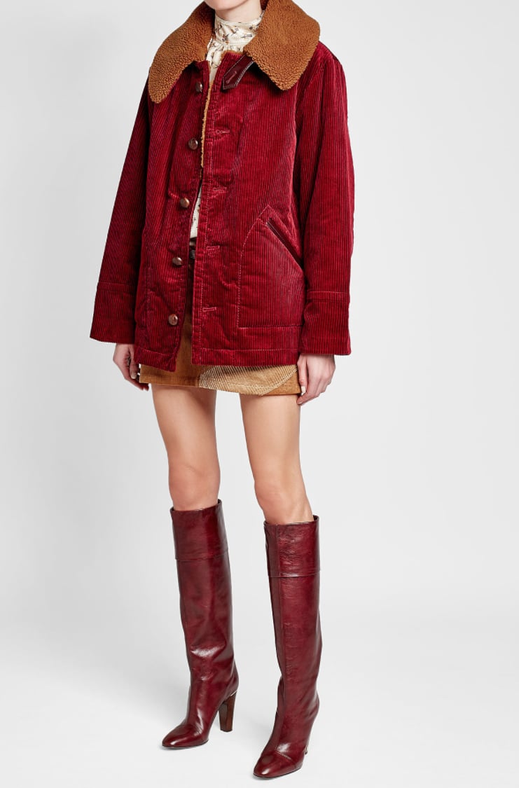 Victoria Beckham Wearing Red Boots | POPSUGAR Fashion