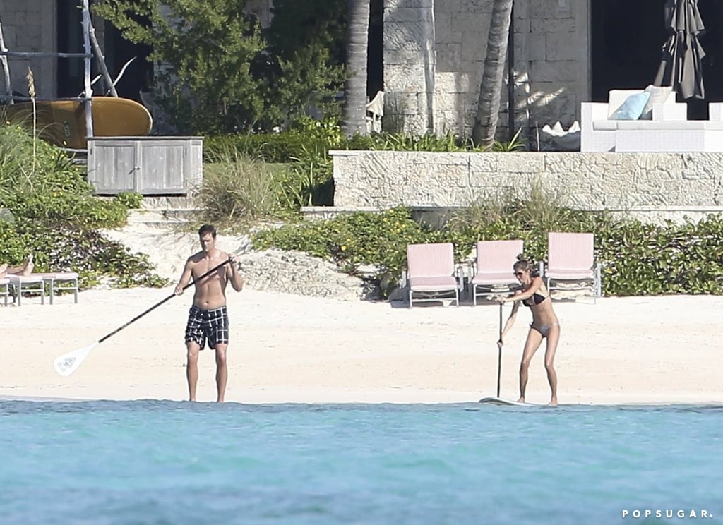 Gisele Bundchen and Tom Brady Go Paddle Boarding | Pictures