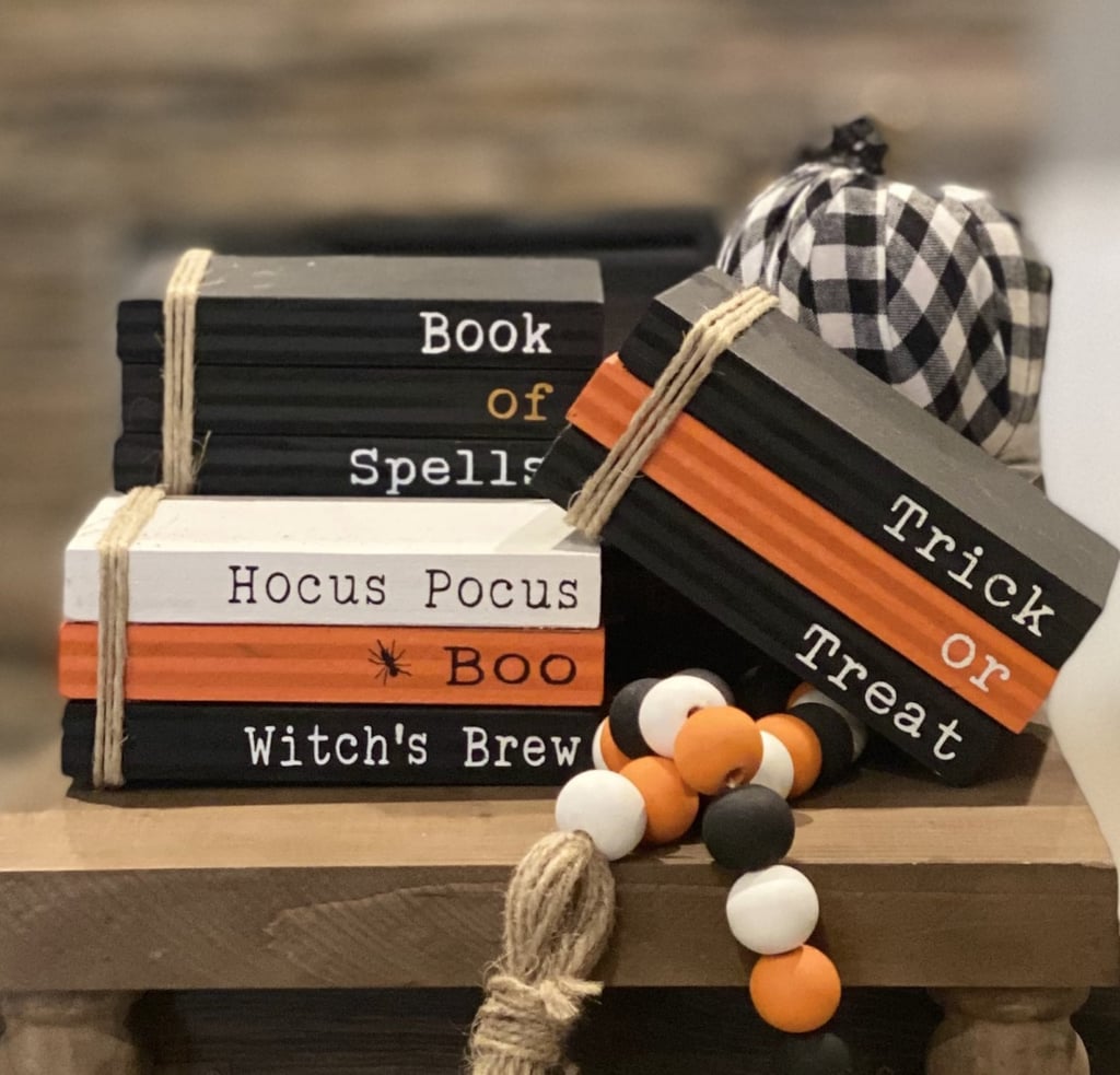 For Your Desk: Halloween Book Stacks