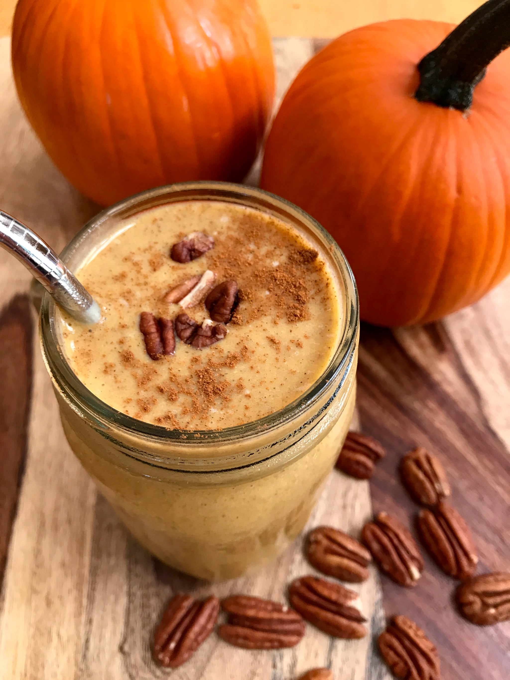 Pumpkin Protein Smoothie Recipe | POPSUGAR Fitness