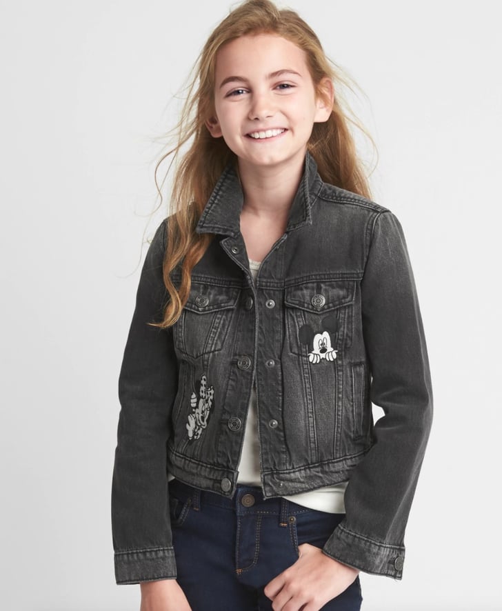 gap mickey denim jacket