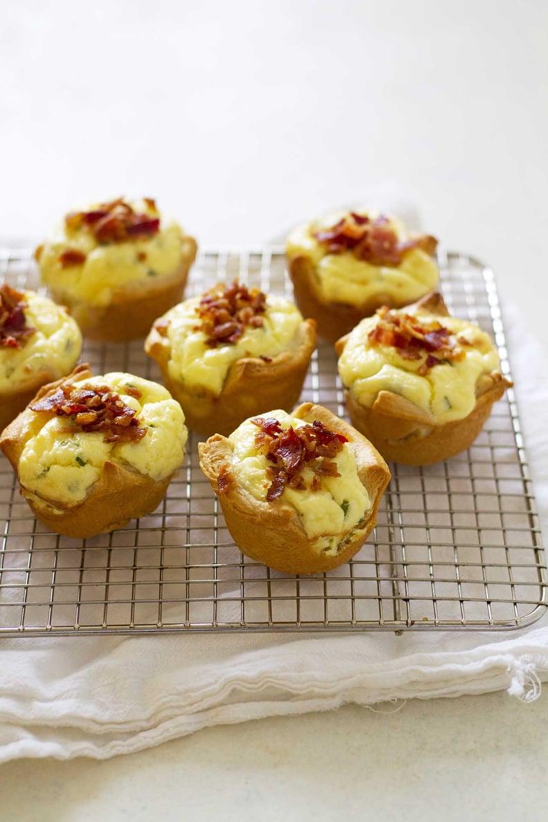 Bacon Quiche Crescent Cups