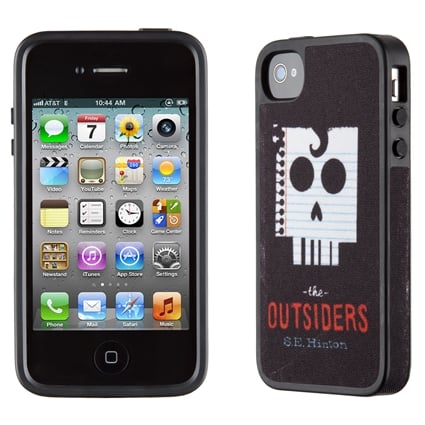 Whether your allegiance was to the Greasers or the Socs, The Outsiders iPhone 4S case ($25) will take you back to your middle school days when you couldn't put down the classic young-adult novel.
