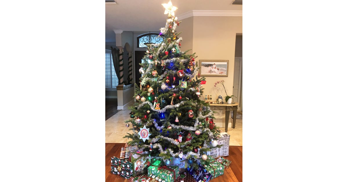 A Full Look at My Family's Gloriously Chaotic Christmas Tree This Year