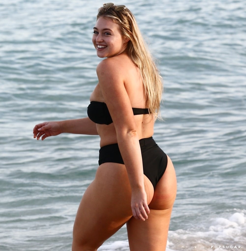 Iskra Lawrence Black Bikini In Miami 2018 Popsugar Fashion Photo 2 8425