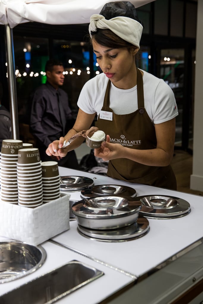 Not into acai bowls? No big deal, just grab something from the Bacio di Latte gelato truck.
