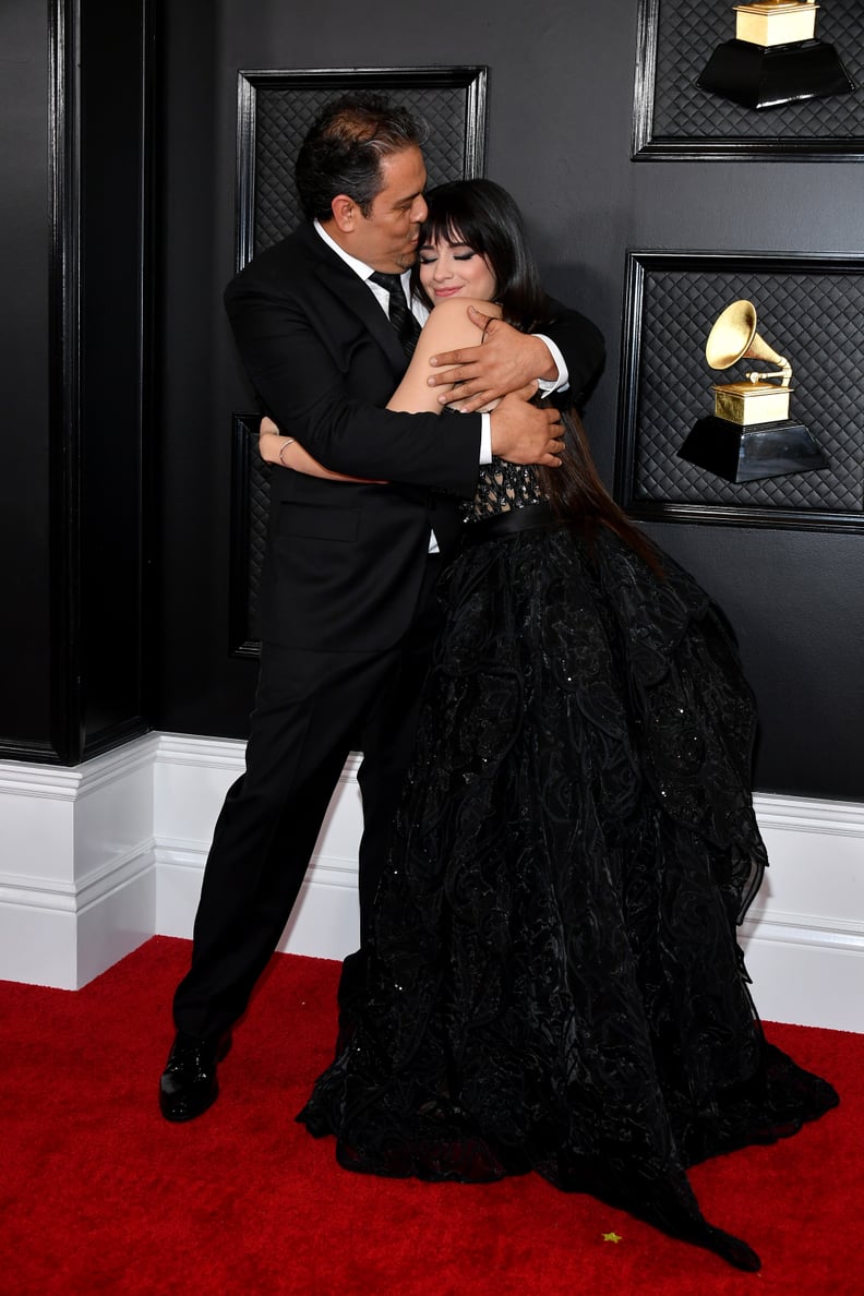 Alejandro and Camila Cabello at the 2020 Grammys