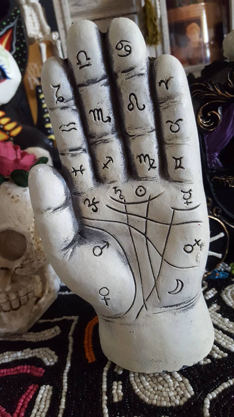 TreasuryLane Halloween Palmistry Hand