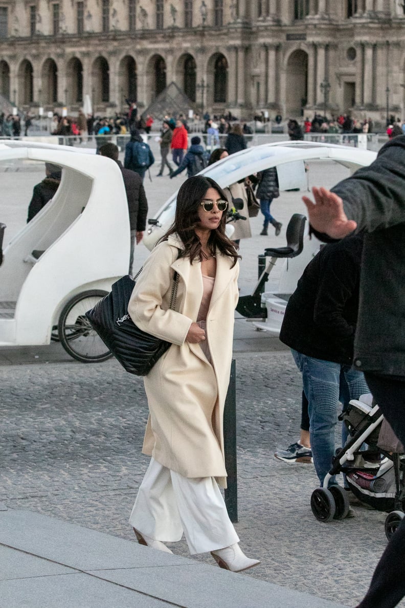 Priyanka Chopra's Saint Laurent Tote Bag November 2018