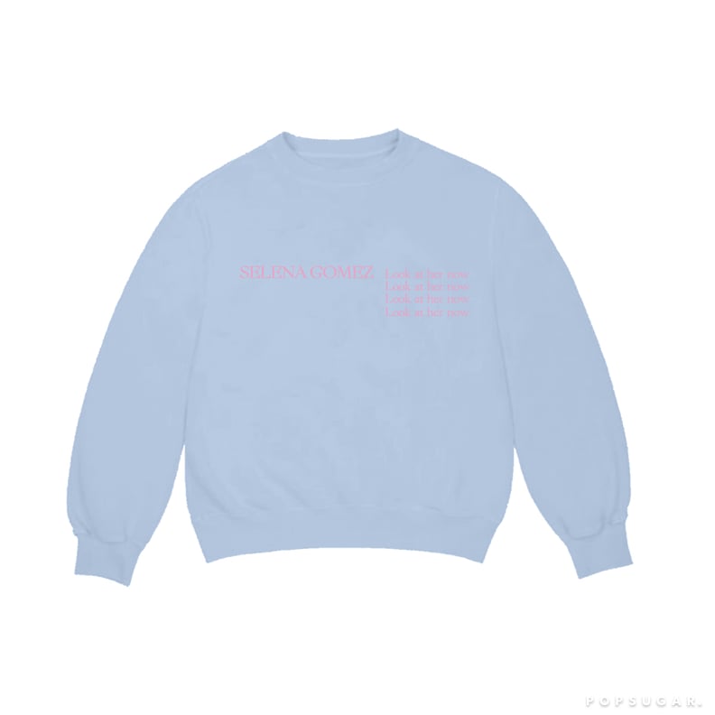 Look at Her Now Blue Crew Neck