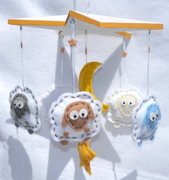 Handmade Felt Mobiles For Babies POPSUGAR Moms