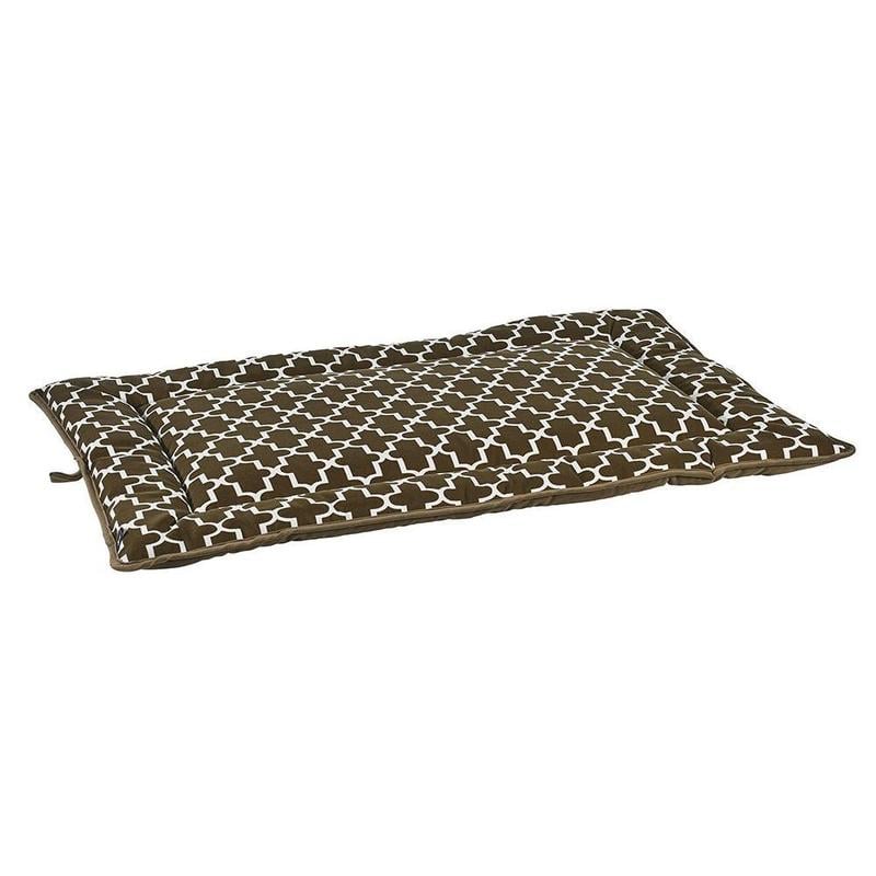 Cedar Lattice Microvelvet Cosmopolitan Dog Mat