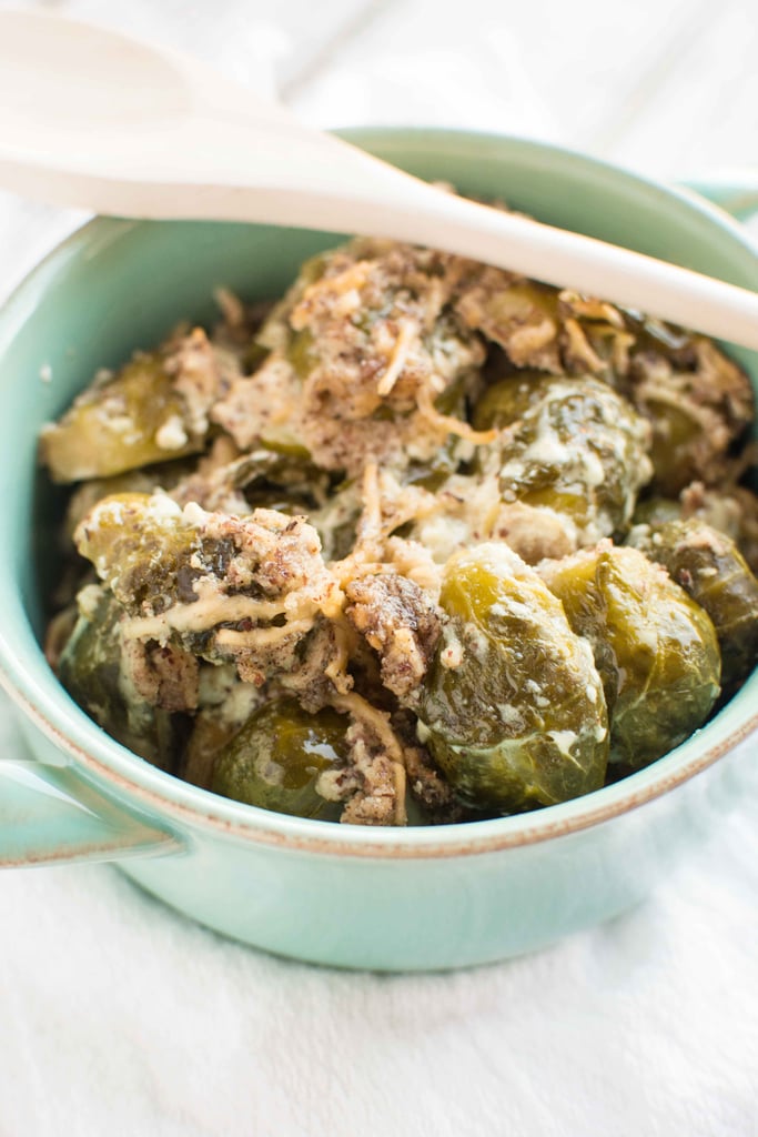 Slow-Cooker Brussels Sprouts Gratin