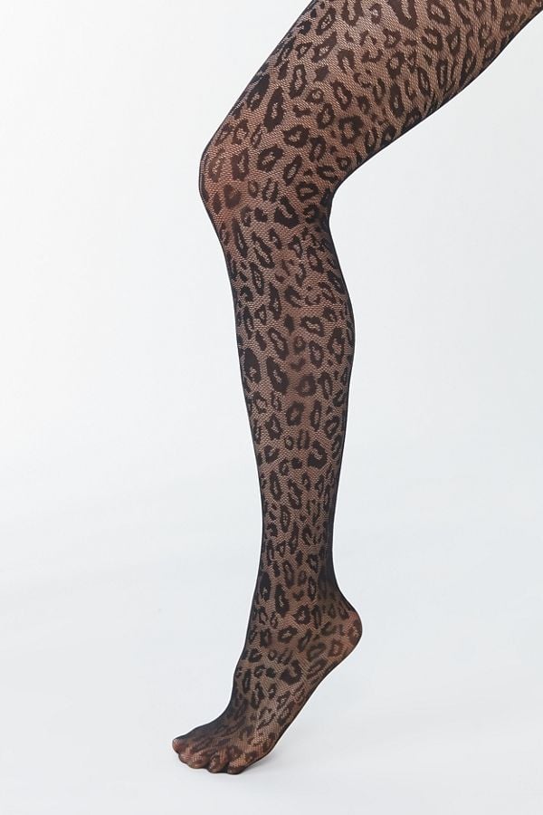 UO Animal Print Tights