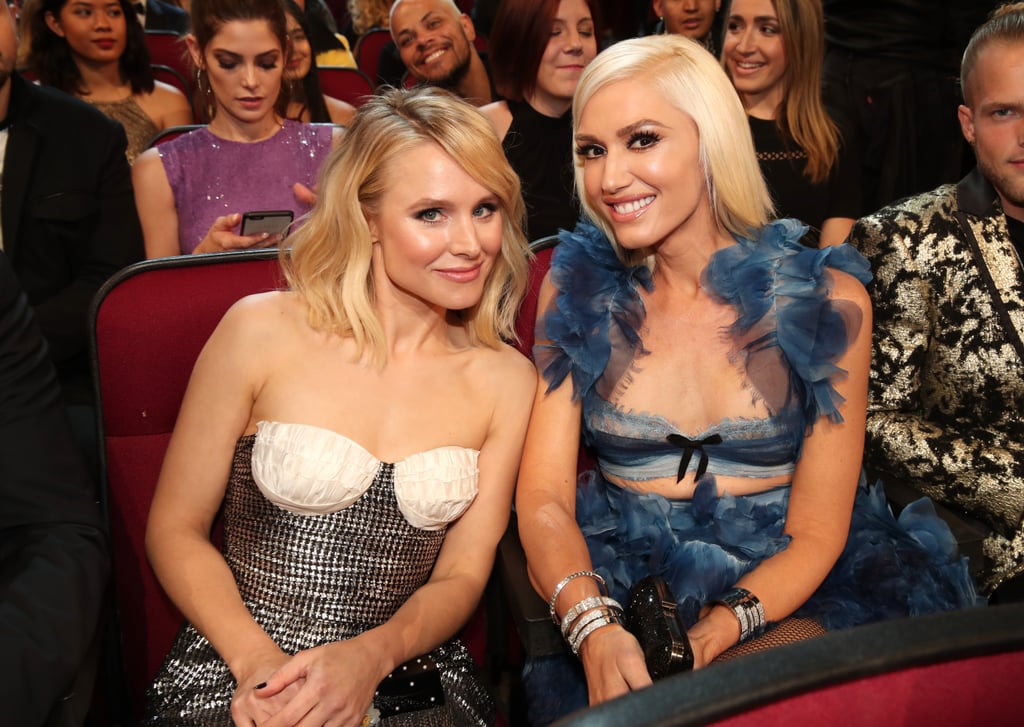 Pictured: Gwen Stefani and Kristen Bell