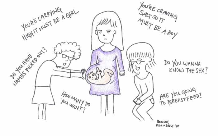 Funny Cartoons Show Struggles of New Moms