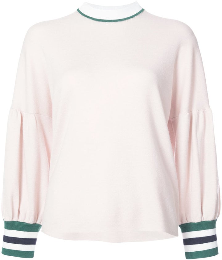 Tibi Puff-Sleeved Sweater